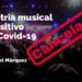 Industria musical da positivo para Covid-19